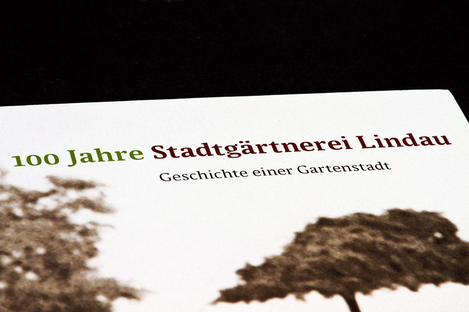 Buch 100 Jahre Stadtgärtnerei Lindau