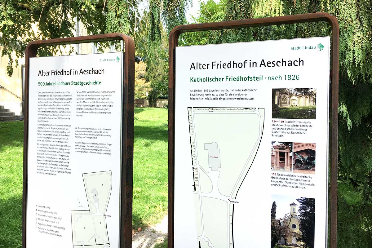 Infotafeln für Lindau 